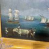 Antique Primitive Ship Painting - Image 4